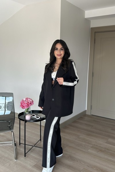 Wang Ceketli Takım Siyah ( 29 Nisan  Kargo Çıkışı) Siyah