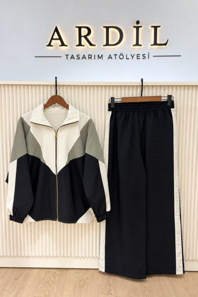 PARÇALI EŞOFMAN TAKIMI SİYAH (HEMEN KARGO ÇIKIŞI) Siyah