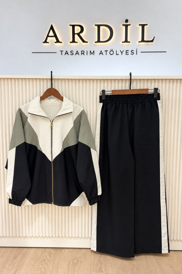 PARÇALI EŞOFMAN TAKIMI SİYAH (HEMEN KARGO ÇIKIŞI) Siyah