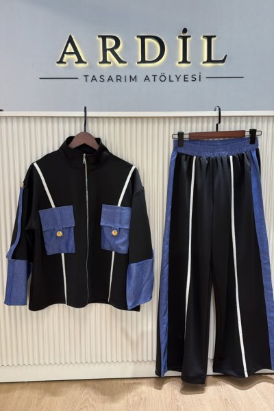 BÜŞRA SCUBA TAKIM SİYAH  (14 EKİM KARGO ÇIKIŞI) Siyah