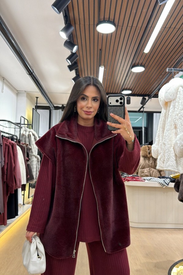 FOX YELEK BORDO (11 KASIM KARGO ÇIKIŞI) Bordo
