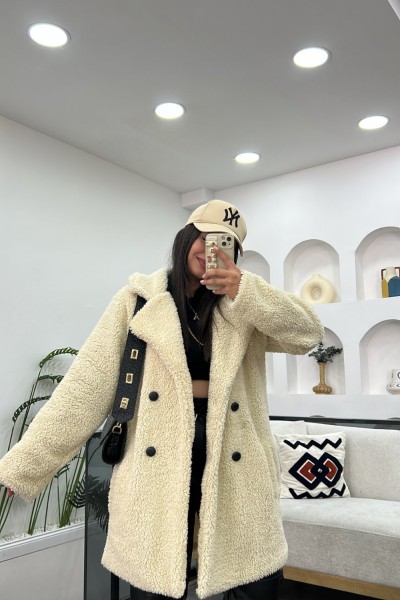 ASTARLI PELUŞ MONT BEJ (30 EKİM KARGO ÇIKIŞI) Bej
