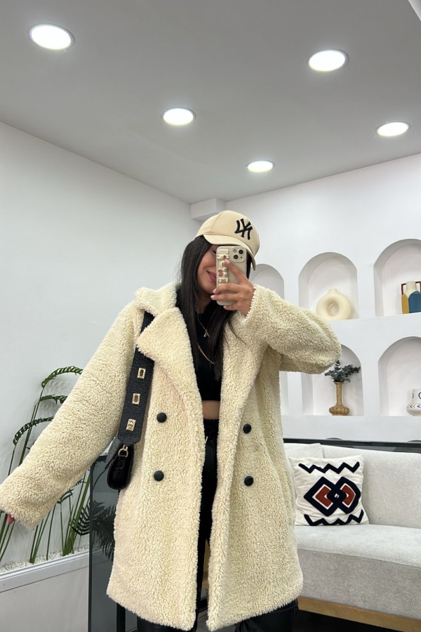 ASTARLI PELUŞ MONT BEJ (30 EKİM KARGO ÇIKIŞI) Bej