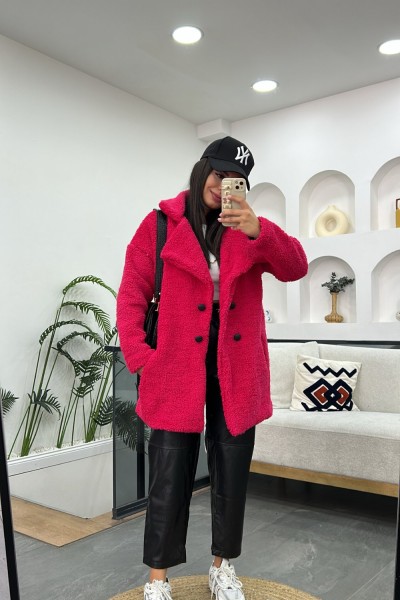 ASTARLI PELUŞ MONT PEMBE  Pembe