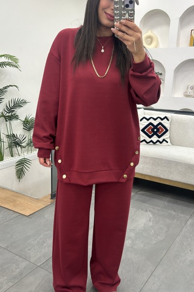 ÇITÇITLI OYSHO TAKIM BORDO Bordo