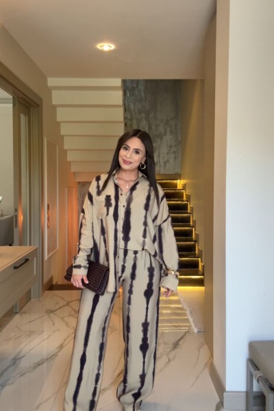 MARKA MODEL BATİK TAKIM  Kahverengi
