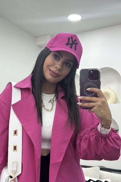Şapka-Pembe Pembe