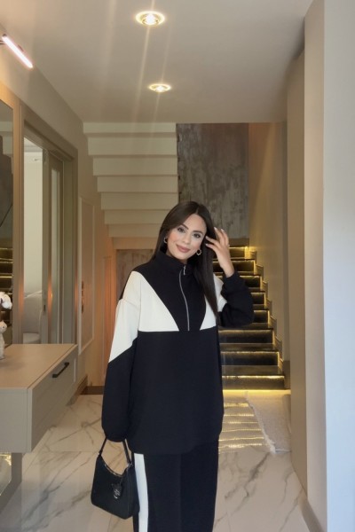 PARÇALI OYSHO TAKIM SİYAH  Siyah
