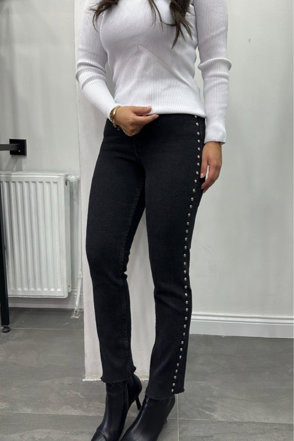 Troklu Jean Siyah