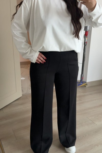 OYSHO PANTOLON SİYAH  Siyah