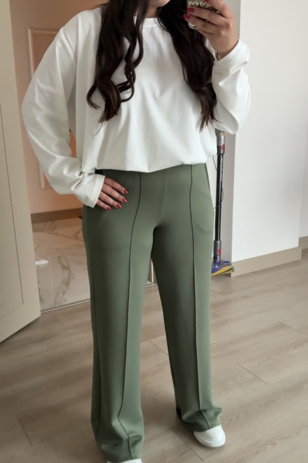 OYSHO PANTOLON HAKİ  Haki