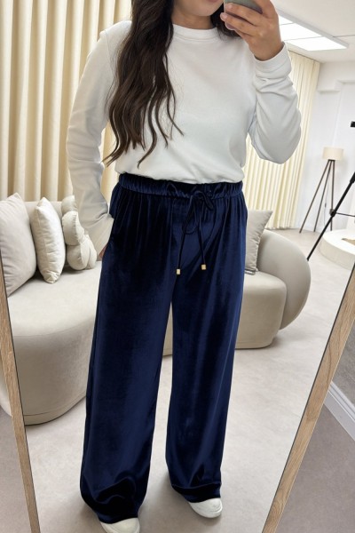 KADİFE PANTOLON LACİVERT  Lacivert
