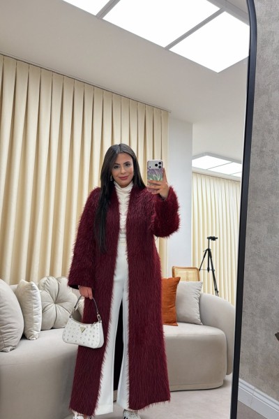 YUMOŞ UZUN HIRKA BORDO  Bordo