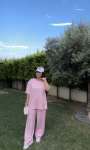 KISA KOLLU OYSHO BASİC TAKIM PEMBE Pembe